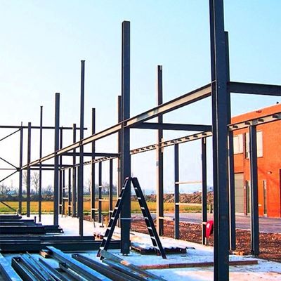 De poort het Pakhuis van de Staalstructuur Bouw van het het Staalkader van het de Bouwsysteem