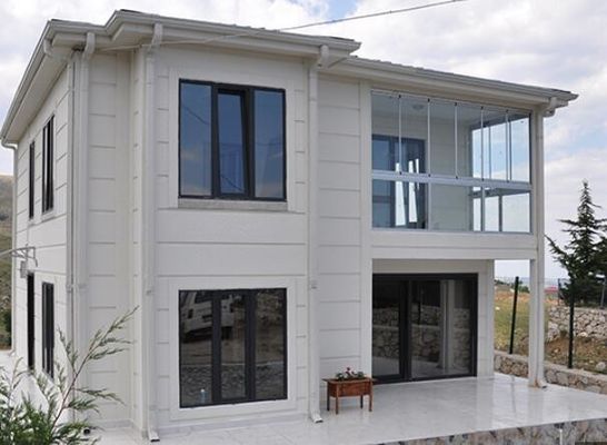 De lichtgewicht Geprefabriceerde Villa van het Kader Commerciële Huis Staal