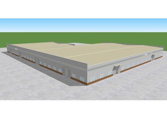 De geprefabriceerde van het het Pakhuiskader van de Staalstructuur de Bouwbouw