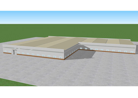 De geprefabriceerde van het het Pakhuiskader van de Staalstructuur de Bouwbouw