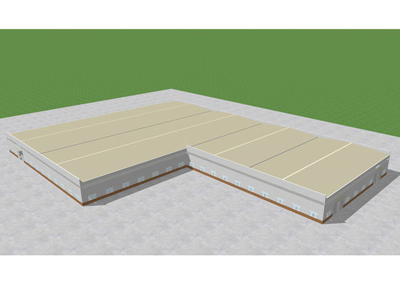 De geprefabriceerde van het het Pakhuiskader van de Staalstructuur de Bouwbouw