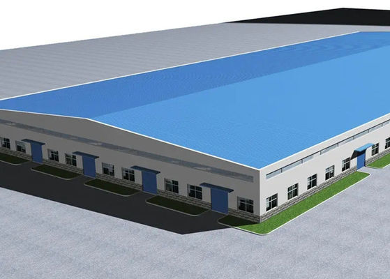 Van de de Structuurhangaar van het de industriestaal van het het Kader Prefabstaal de Vervaardigingsworkshop