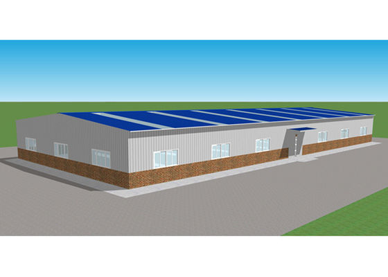 De geprefabriceerde van het het Pakhuiskader van de Staalstructuur de Bouwbouw