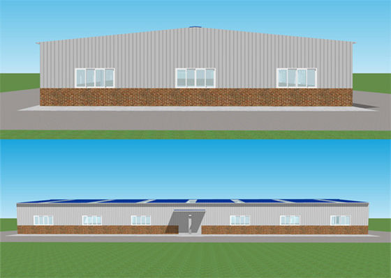 De geprefabriceerde van het het Pakhuiskader van de Staalstructuur de Bouwbouw