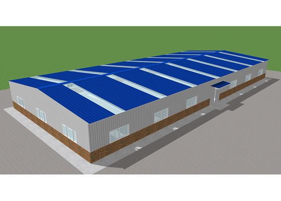 De geprefabriceerde van het het Pakhuiskader van de Staalstructuur de Bouwbouw
