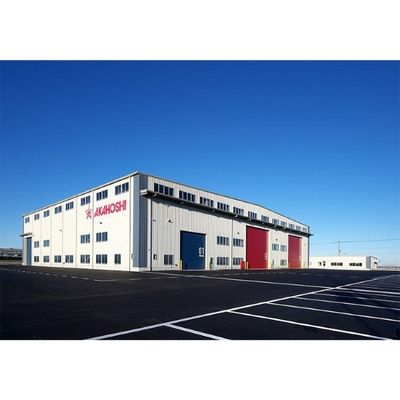 Snel bouwen Duurzaam brandwerend bouwen van staalconstructie magazijn
