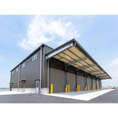 Snel bouwen Duurzaam brandwerend bouwen van staalconstructie magazijn
