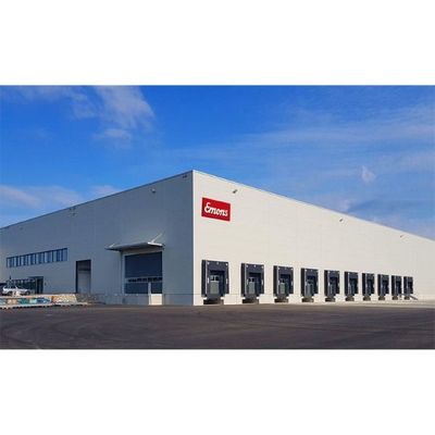 Snel bouwen Duurzaam brandwerend bouwen van staalconstructie magazijn