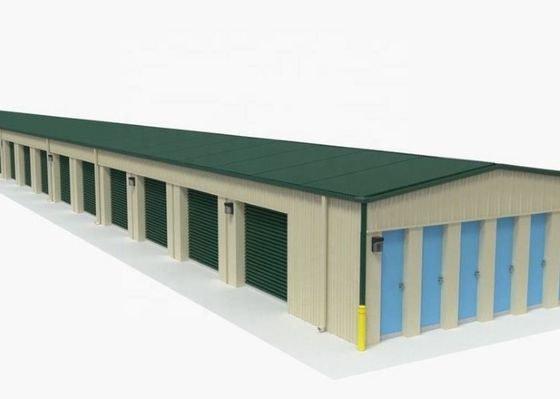 Voorgefabriceerde industriële H-sectie staalconstructie
