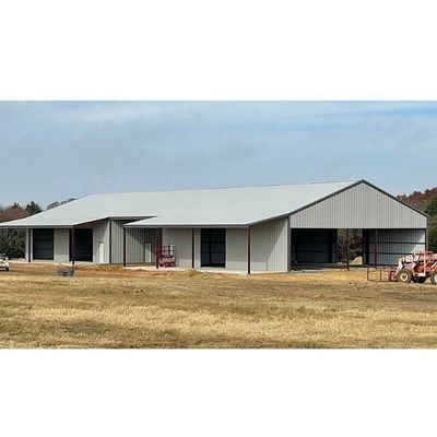 Hoogst standaard staalconstructie-gebouwen Metalen constructie-workshops