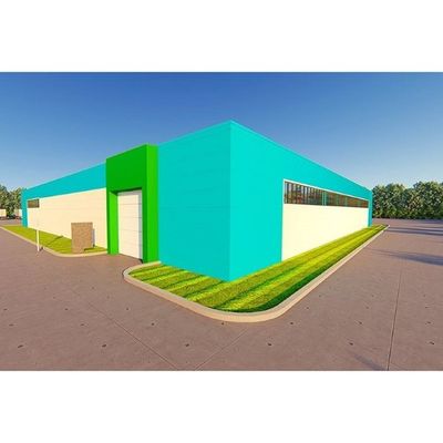 Hoogst standaard staalconstructie-gebouwen Metalen constructie-workshops