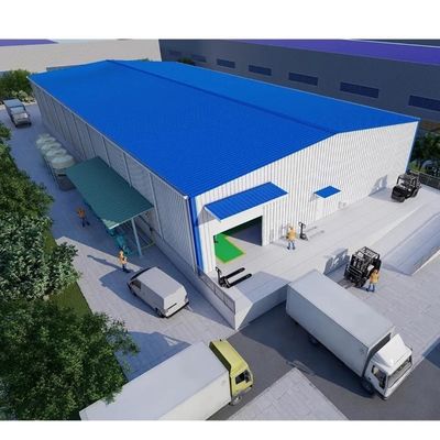Fabriek Prefabricated Steel Structure Workshop Industrieel gebouw