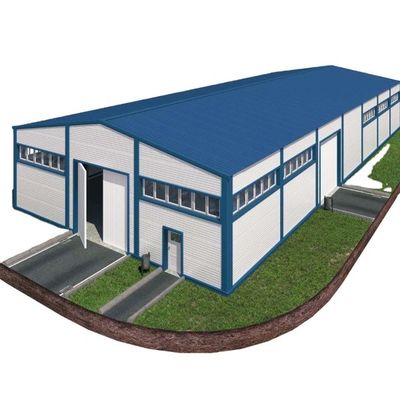 Fabriek Prefabricated Steel Structure Workshop Industrieel gebouw