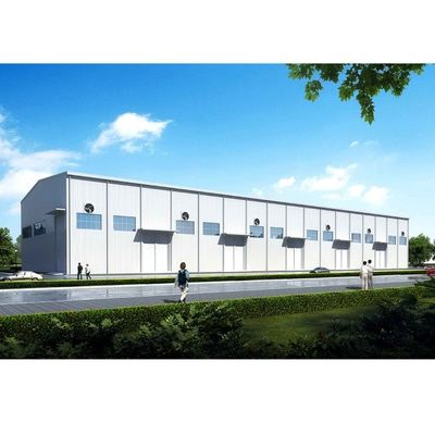 Fabriek Prefabricated Steel Structure Workshop Industrieel gebouw
