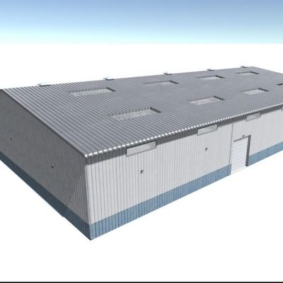 Industrieel staalconstructiegebouw Prefabricated Workshop met vrij ontwerp