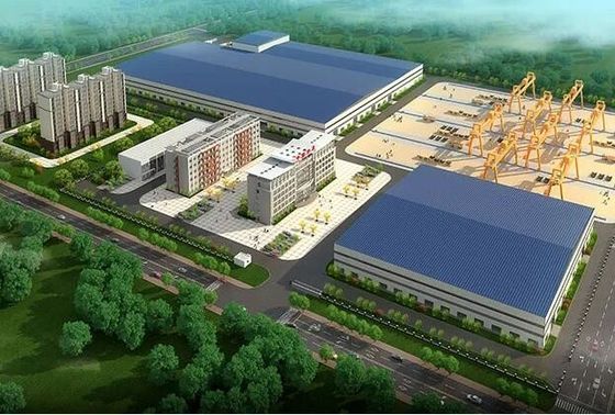 Prefab Steel Structure Process Factory Portal Staalstructuur Workshop