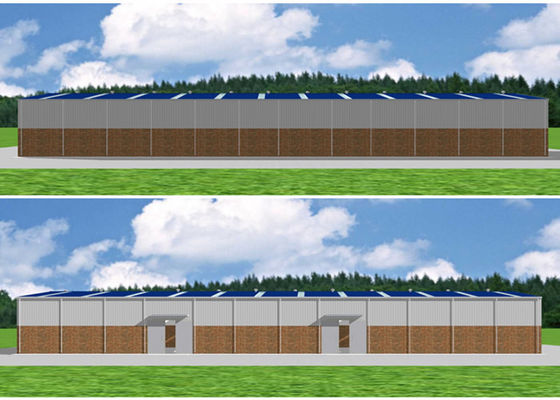 Het duurzame Industriële de Workshop van de Staalstructuur de Bouw Buigen ISO9001
