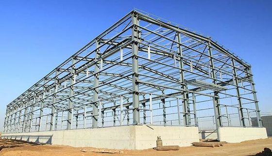 Hoogwaardig staalgebouwd magazijn met makkelijk te monteren industrieel gebouw