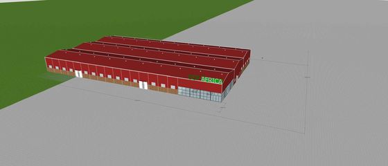 Fabriek voor hoge nauwkeurigheid van staalconstructies met korte bouwtijd