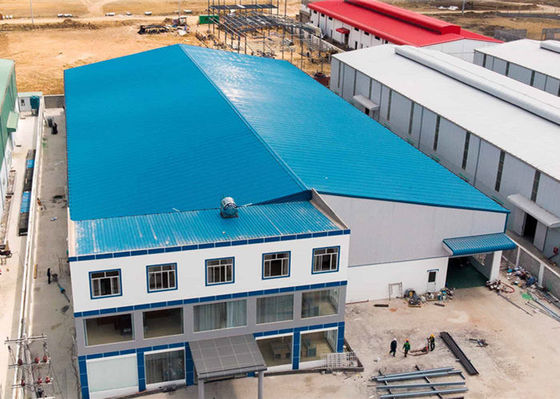 Het duurzame Industriële de Workshop van de Staalstructuur de Bouw Buigen ISO9001