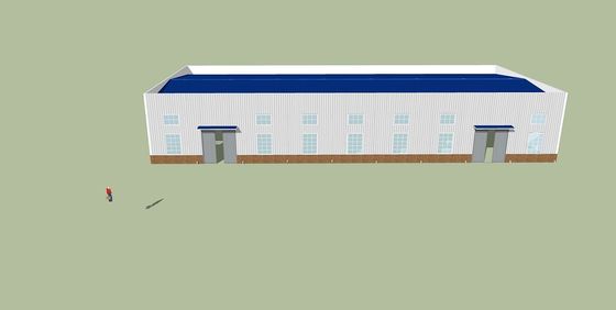 Lichte staalconstructie Gebouw Fabriek magazijn Op maat
