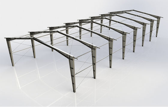 Lichte van het het Pakhuisnet van de Staalstructuur Multifunctionele het Staalstructuur