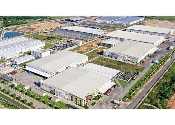 Q355 / Q235 Staalconstructie Fabriek Garage Frame Prefab Building Constructie