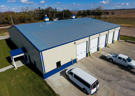 Voorgefabriceerde metaalconstructie staalconstructie raam magazijn garage fabriek