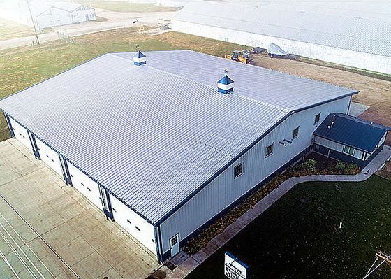 Voorgefabriceerde metaalconstructie staalconstructie raam magazijn garage fabriek