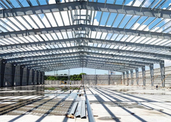 Voorgefabriceerde metaalconstructie staalconstructie raam magazijn garage fabriek
