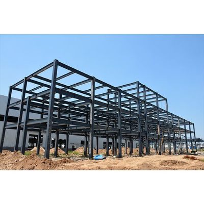 De Workshop die van het staalkader Structurele Pakhuisbouw bouwen