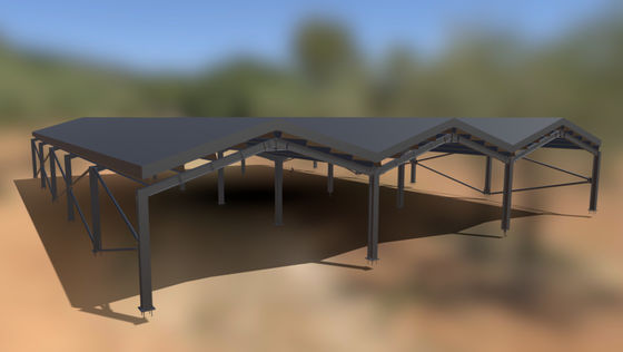 Sandwichpaneel staalconstructie gebouw schuur voor werkplaats