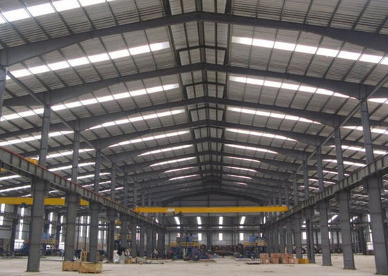 Industriële prefab staalconstructie Warehouse Frame Constructie Gebouw Garage