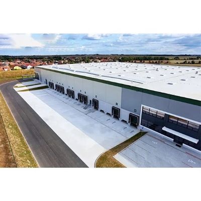 Voorgefabriceerde staalframe Constructie Industrieel Werkplaats voor duurzame staalconstructies
