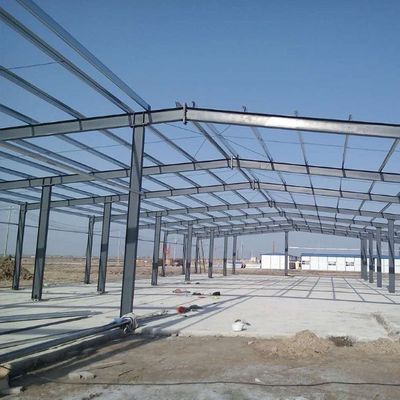 Prefab metaal gebouw staal structuur werkplaats portaal frame structuur