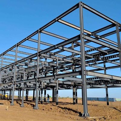 Prefab metaal gebouw staal structuur werkplaats portaal frame structuur