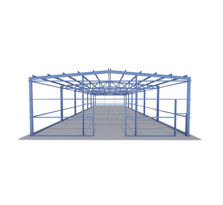 Het aangepaste Pakhuis die van de Staalstructuur Licht Staaltype bouwen
