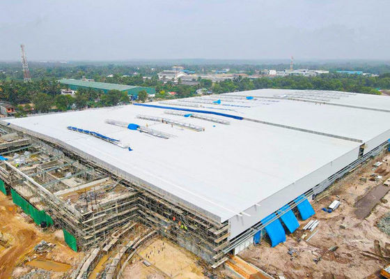 Geprefabriceerde stalen constructie garage werkplaats industriële framebouw