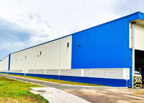 Lichte staalconstructies voor prefab-werkplaatsen