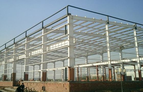 Staalconstructie Berging Metalen industrieel gebouw voor logistiek