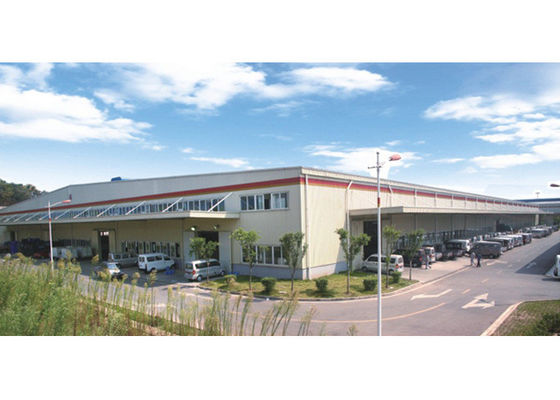 Duurzame industriële staalconstructie Werkplaats Fabriek Gebouw Buigwerk