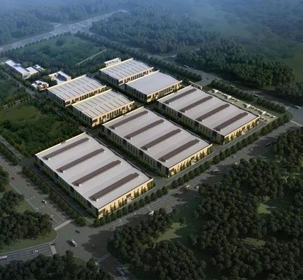 Q235 / Q355 Staalconstructie Magazijn Geprefabriceerde stalen framegebouwen
