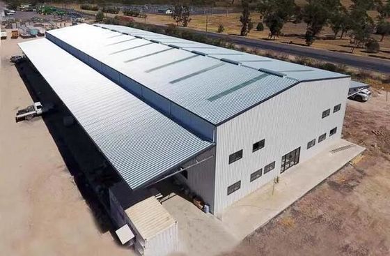 Aluminiumlegering / Plastic Steel Window Steel Structure Workshop Plant met optionele isolatie