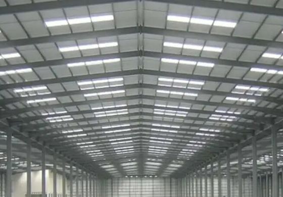 Aluminiumlegering / Plastic Steel Window Steel Structure Workshop Plant met optionele isolatie