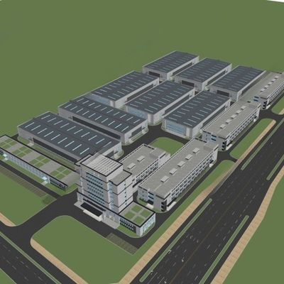 Op maat gemaakte staalgebouwen met punchproces en efficiënte opslag