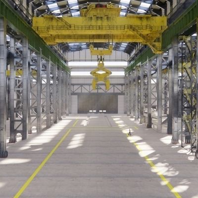 Q355B/Q235B Staal frame constructie kraan ontworpen volgens uw specificaties
