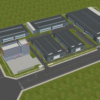 Warmgewalste staalkolom met H-sectie