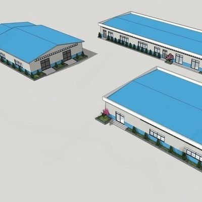 Portalstaalconstructie Werkplaats bouw met optionele isolatie beschikbaar