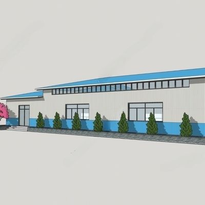Portalstaalconstructie Werkplaats bouw met optionele isolatie beschikbaar