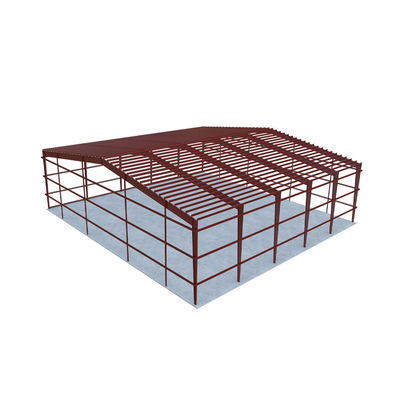 Fabricatieontwerp Gebouw Prefabricated Workshop Staalconstructie Warehouse